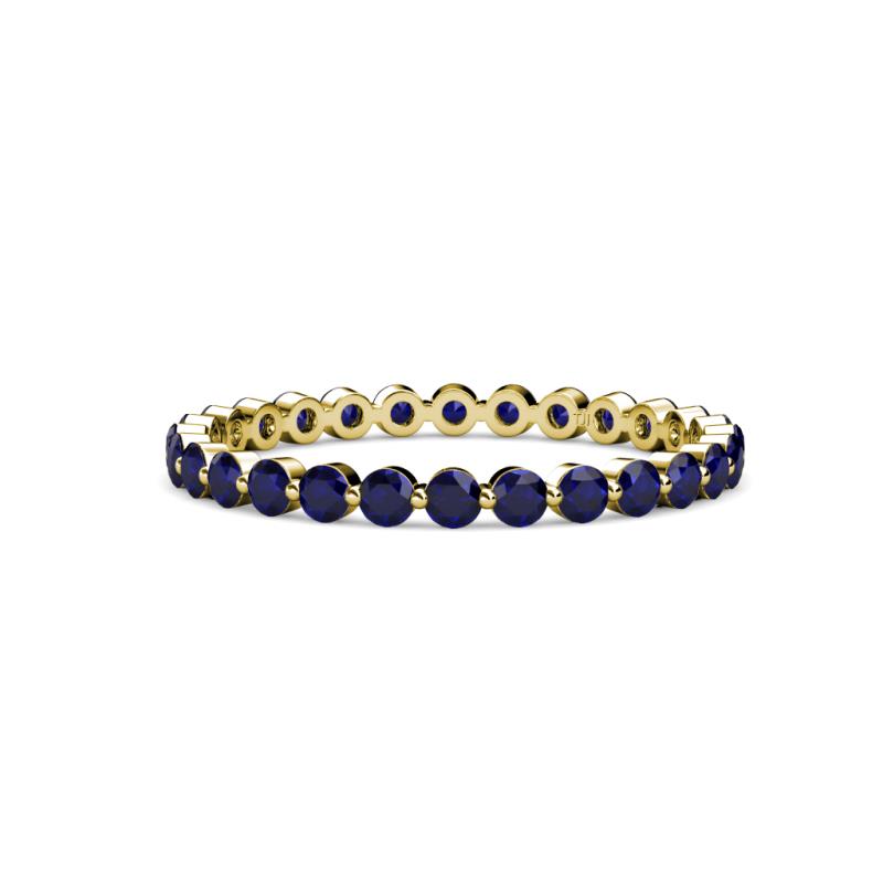 Valerie 2.00 mm Blue Sapphire Eternity Band 