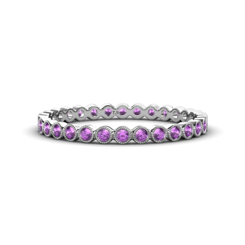 Arria 2.00 mm Amethyst Eternity Band 