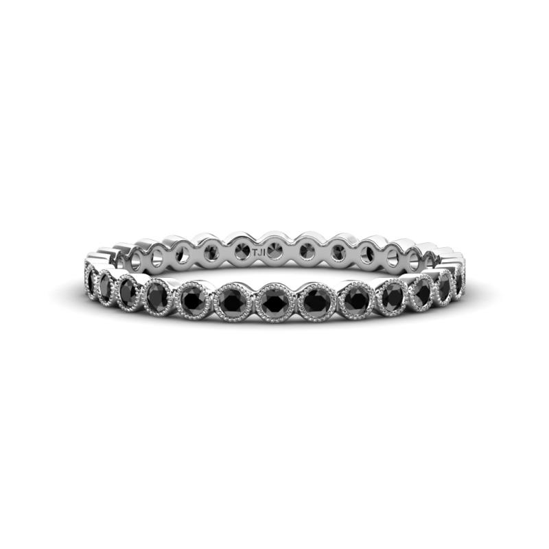 Arria 2.00 mm Black Diamond Eternity Band 