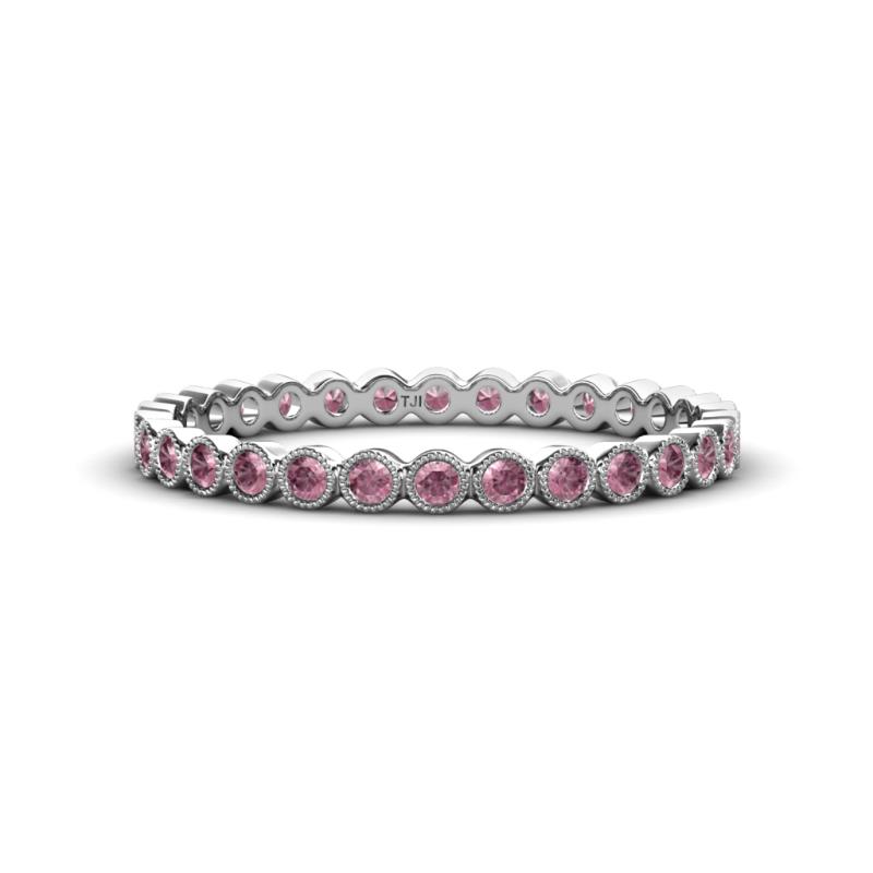Arria 2.00 mm Pink Tourmaline Eternity Band 