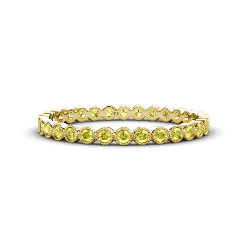 Arria 2.00 mm Yellow Diamond Eternity Band 