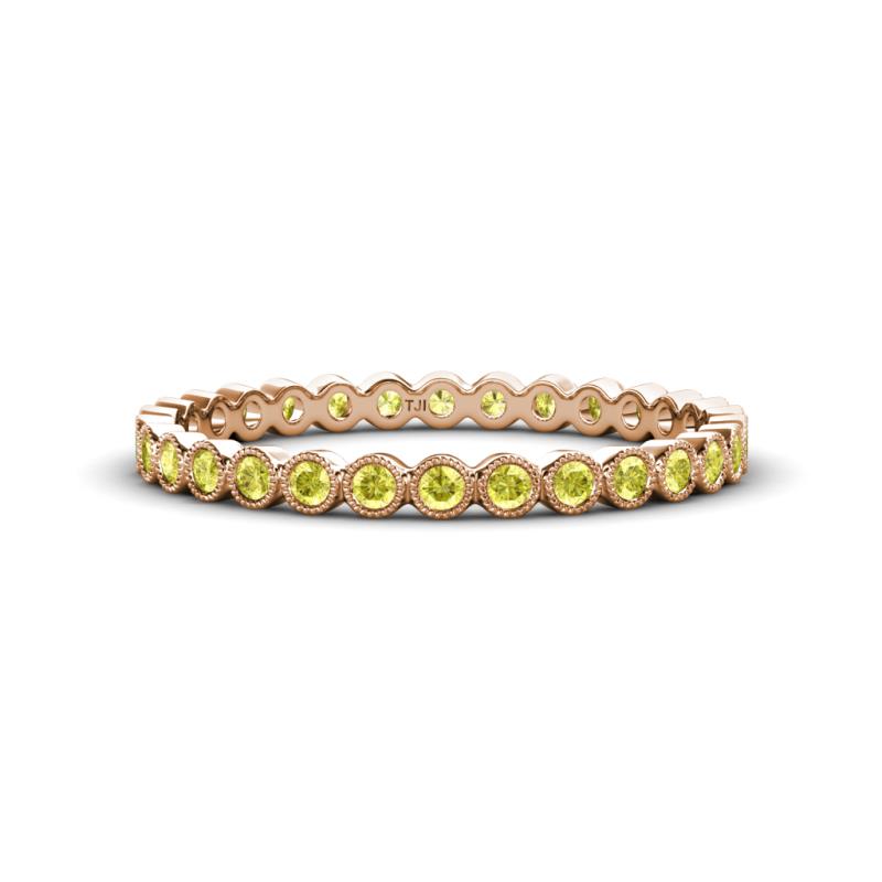 Arria 2.00 mm Yellow Diamond Eternity Band 