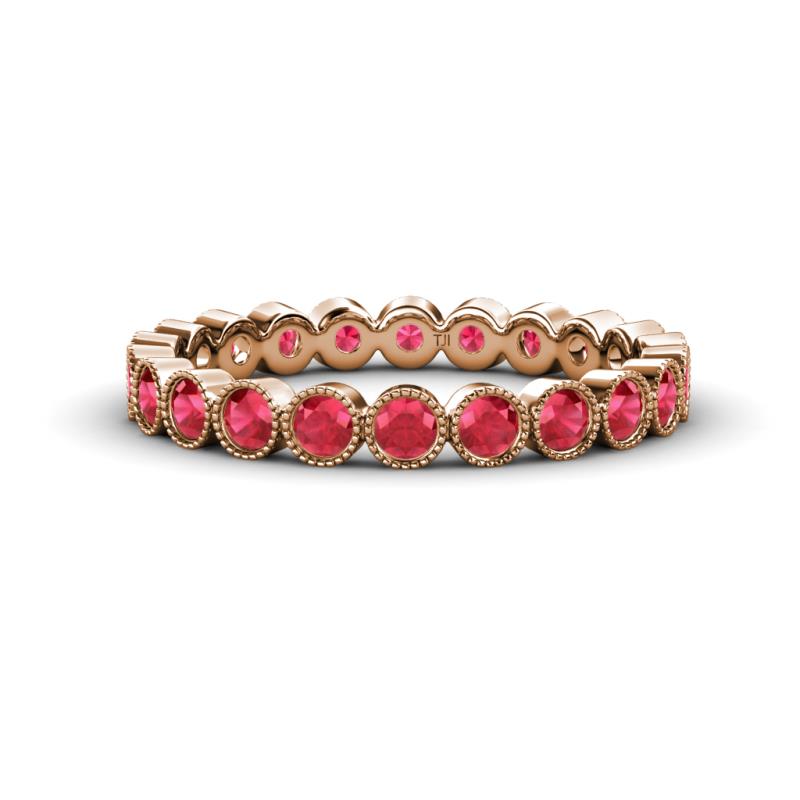Arria 2.70 mm Ruby Eternity Band 