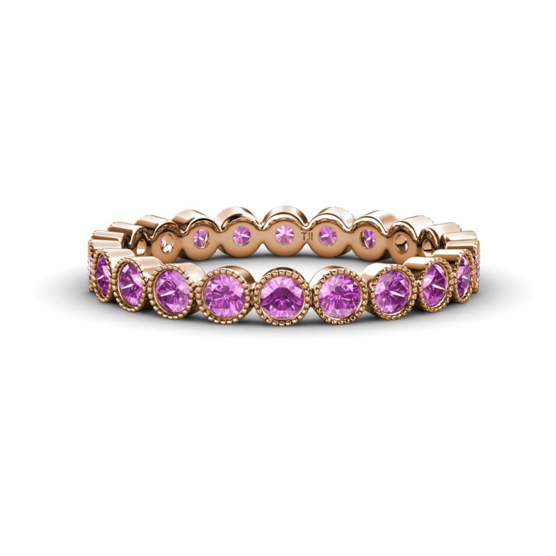 Arria 2.70 mm Amethyst Eternity Band 