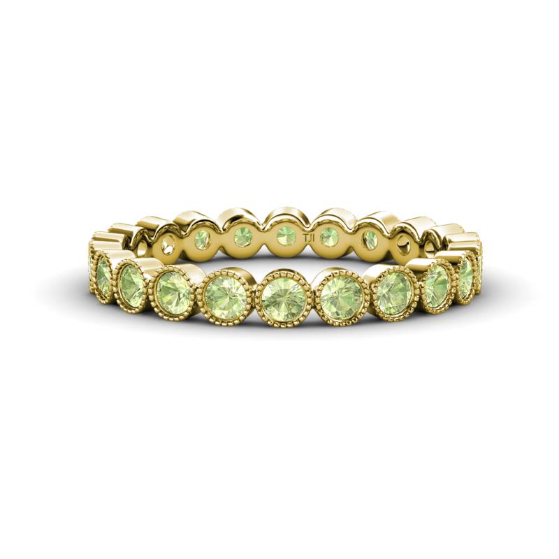 Arria 2.70 mm Peridot Eternity Band 