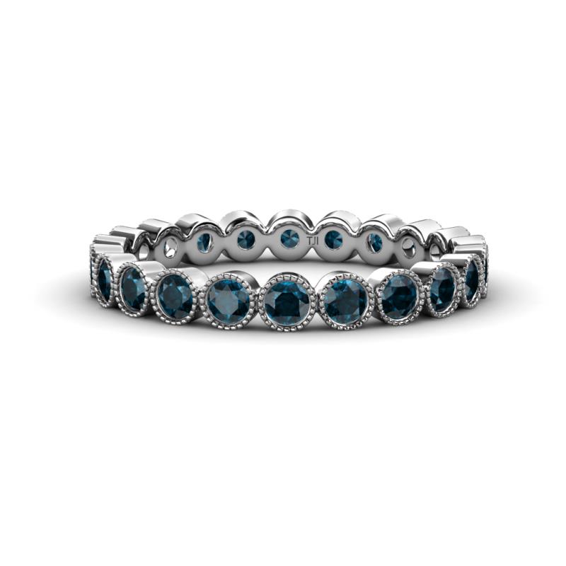Arria 2.70 mm Blue Diamond Eternity Band 