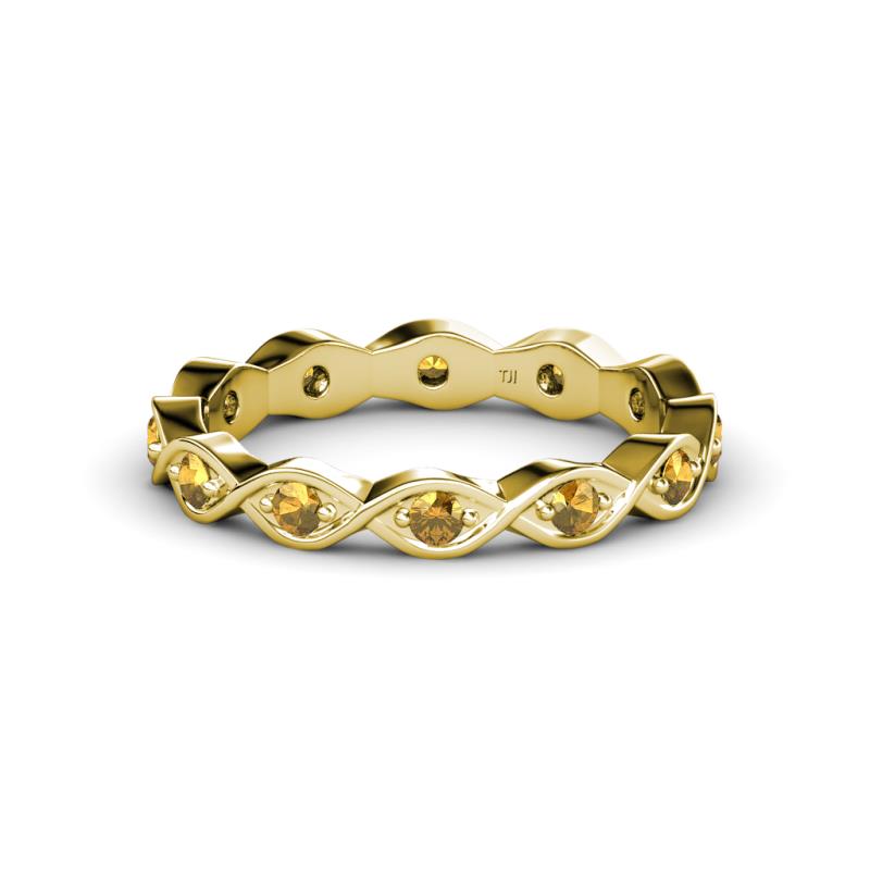 Breanna 2.20 mm Citrine Eternity Band 