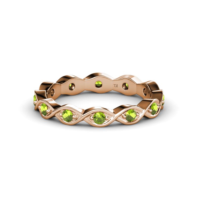 Breanna 2.20 mm Peridot Eternity Band 