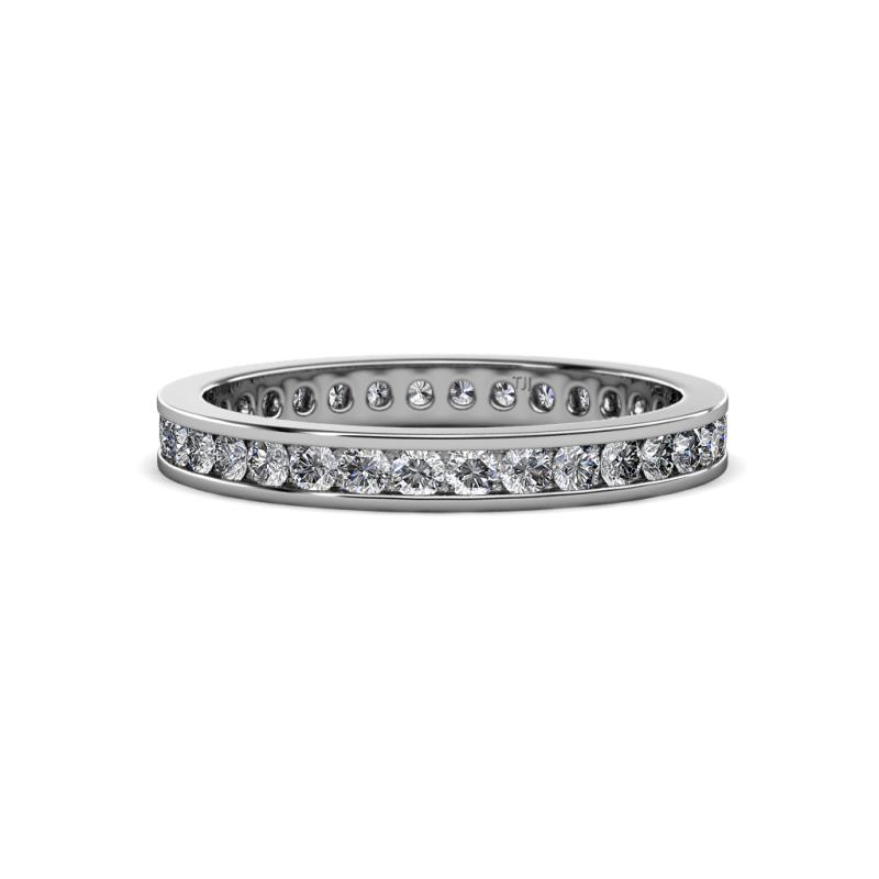 Celina 2.00 mm Round Lab Grown Diamond Eternity Band 