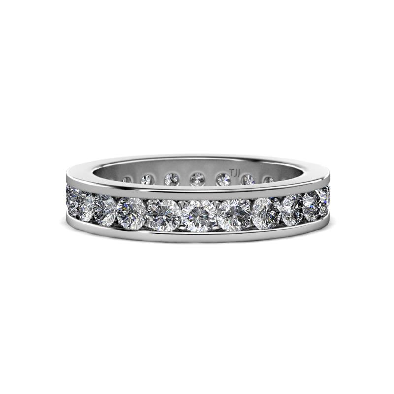 Celina 3.00 mm Round Diamond Eternity Band 