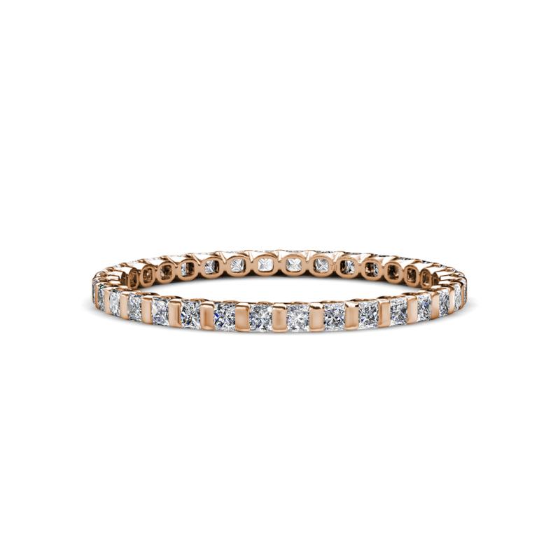 Clarissa 2.00 mm Princess Cut Diamond Eternity Band 