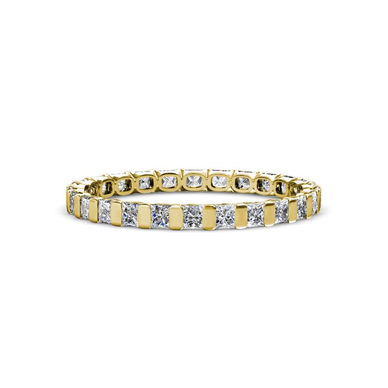 Clarissa 2.50 mm Princess Cut Diamond Eternity Band 