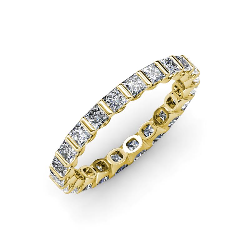 Clarissa 3.00 mm Princess Cut Diamond Eternity Band 