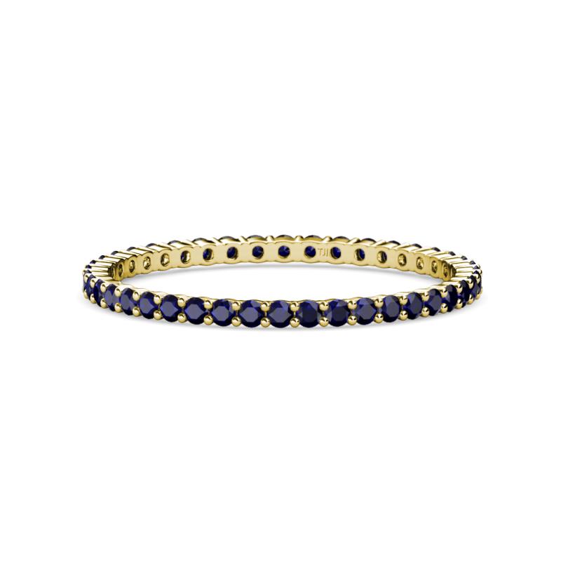 Joyce 1.50 mm Blue Sapphire Eternity Band 
