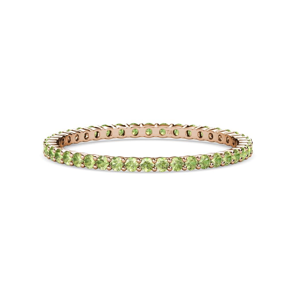Joyce 1.50 mm Peridot Eternity Band 