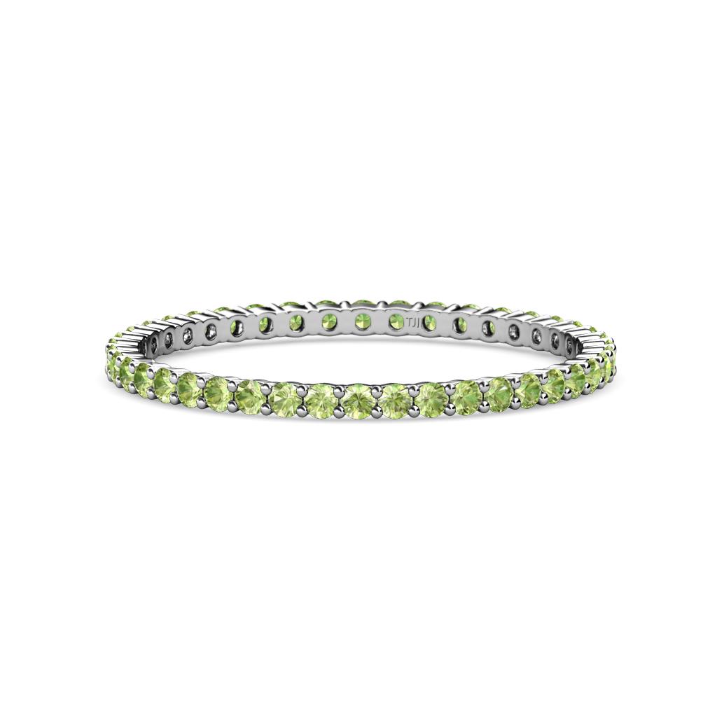 Joyce 1.50 mm Peridot Eternity Band 