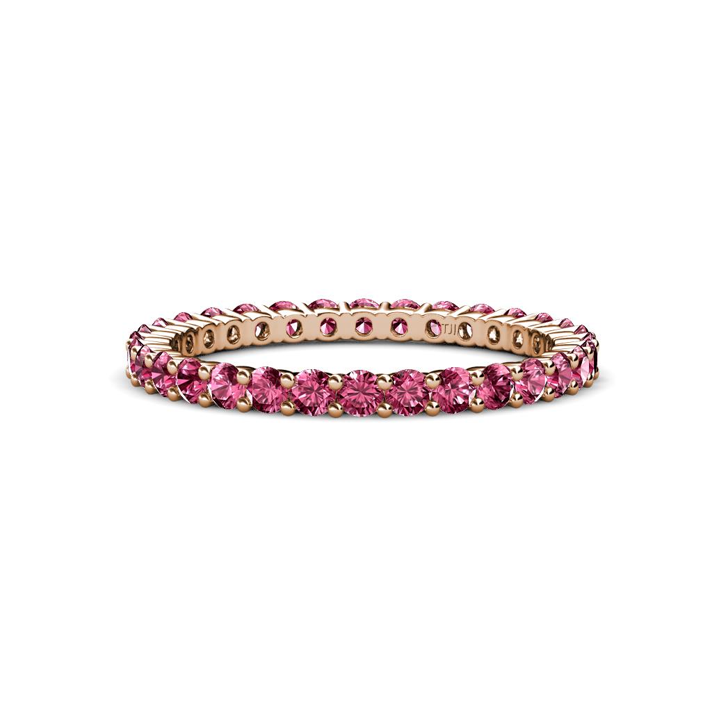 Joyce 2.30 mm Pink Tourmaline Eternity Band 