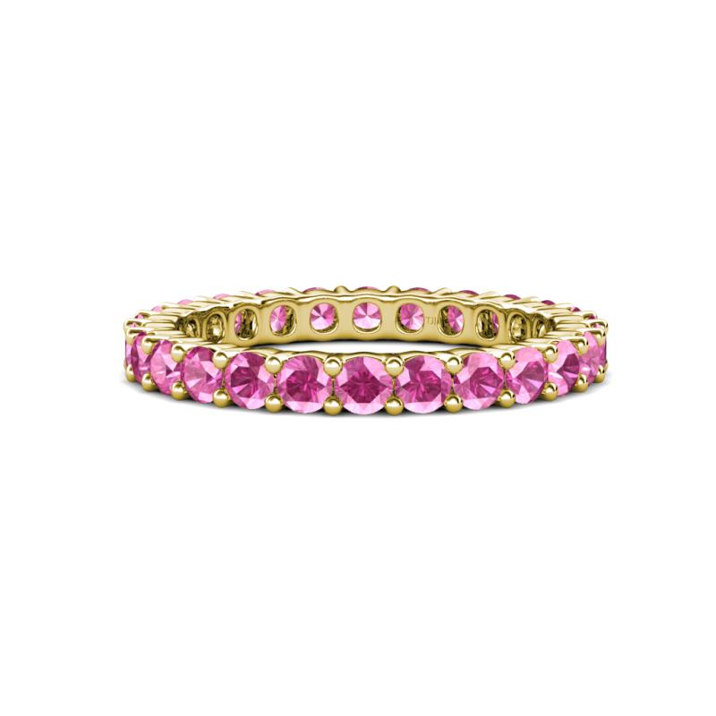 Joyce 3.00 mm Pink Sapphire Eternity Band 