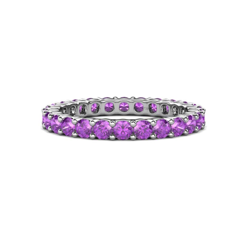 Joyce 3.00 mm Amethyst Eternity Band 