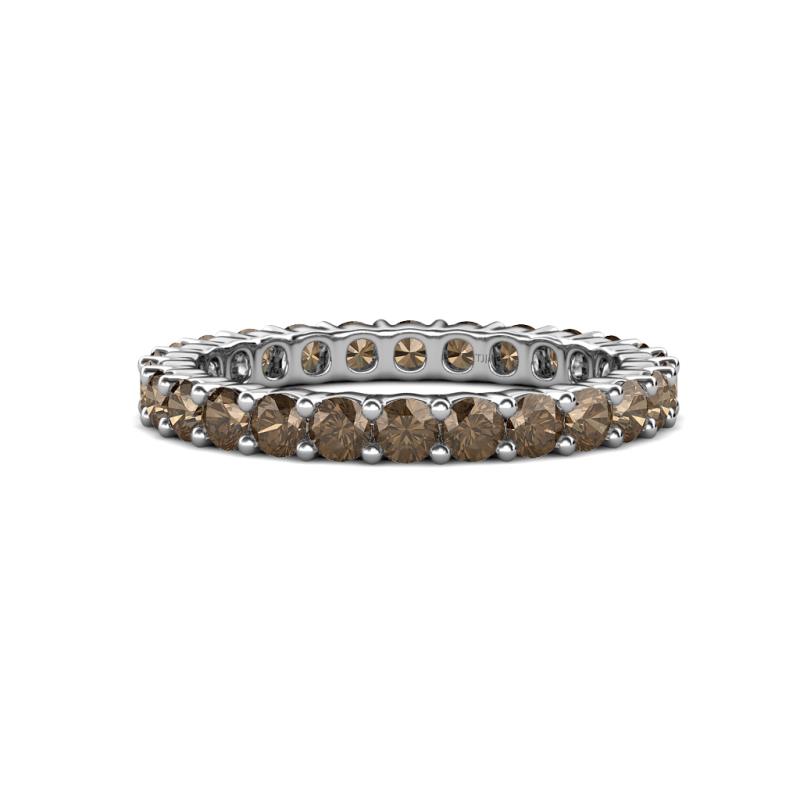 Joyce 3.00 mm Smoky Quartz Eternity Band 