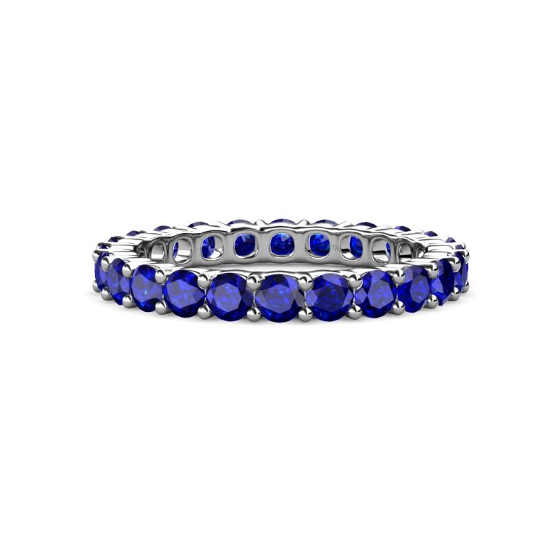 Joyce 3.40 mm Blue Sapphire Eternity Band 