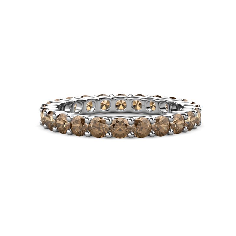 Joyce 3.40 mm Smoky Quartz Eternity Band 