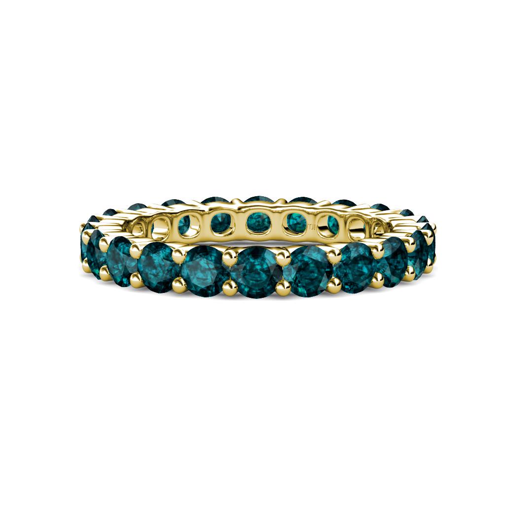 Joyce 4.00 mm London Blue Topaz Eternity Band 