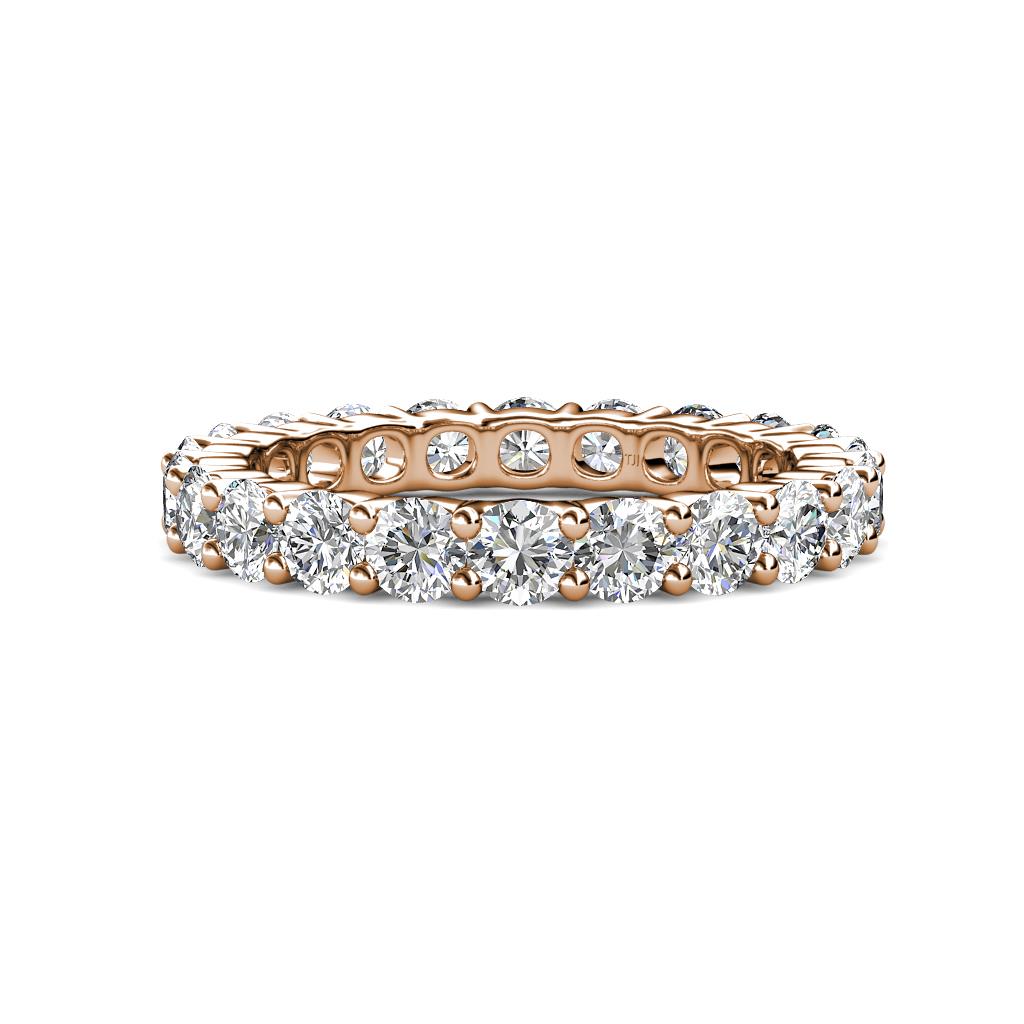 Joyce 4.00 mm Forever Brilliant Moissanite Eternity Band 