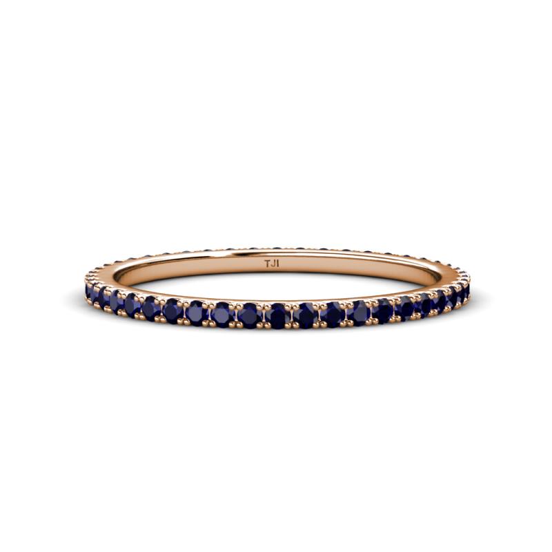 Lara 1.70 mm Blue Sapphire Eternity Band 
