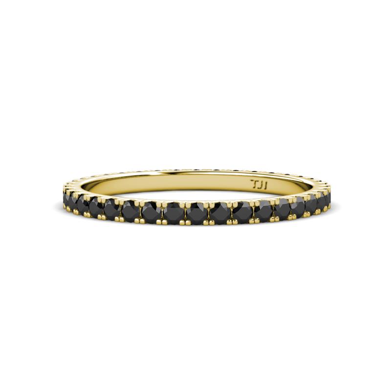 Lara 2.00 mm Black Diamond Eternity Band 