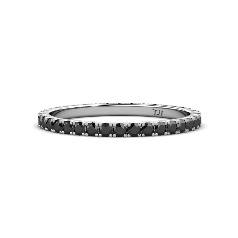 Lara 2.00 mm Black Diamond Eternity Band 