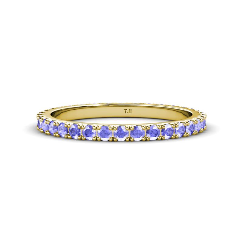 Lara 2.40 mm Tanzanite Eternity Band 