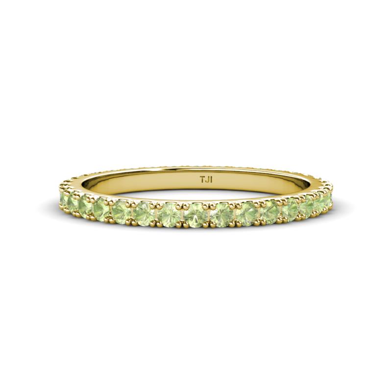 Lara 2.40 mm Peridot Eternity Band 