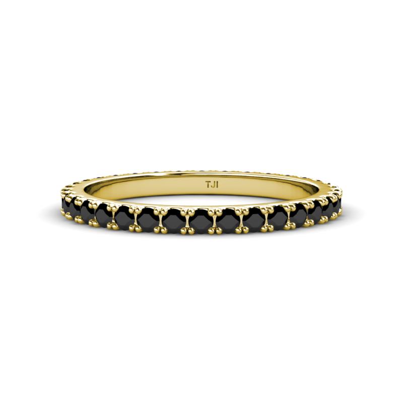 Lara 2.40 mm Black Diamond Eternity Band 