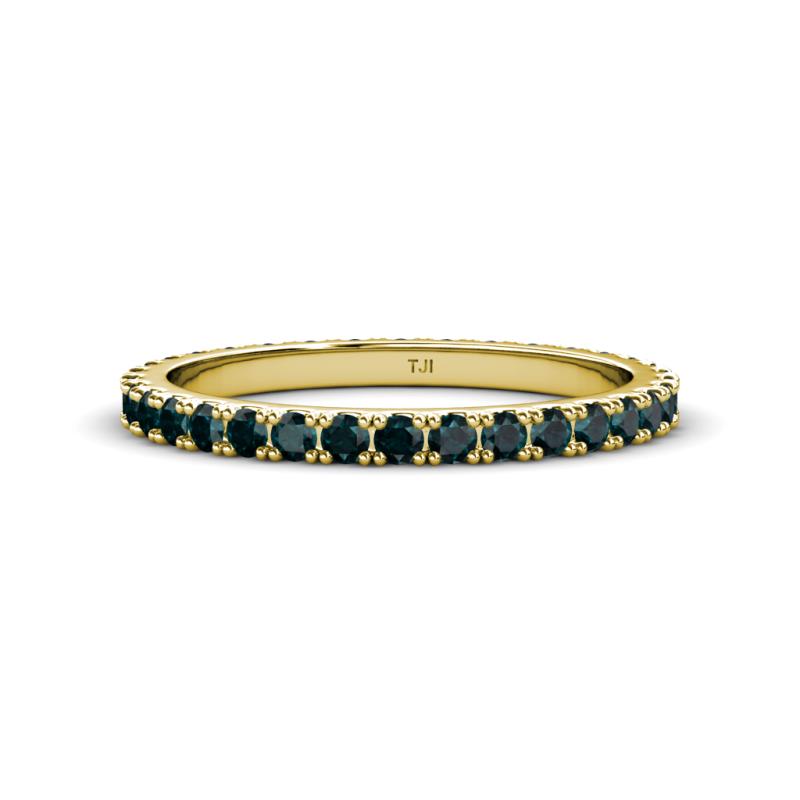 Lara 2.40 mm London Blue Topaz Eternity Band 