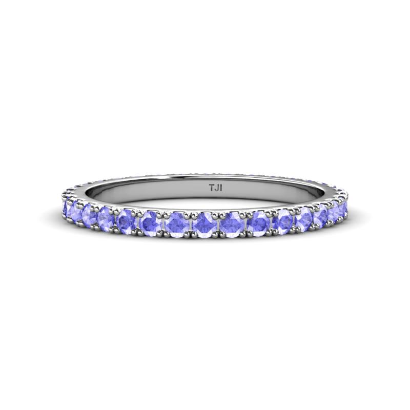 Lara 2.40 mm Tanzanite Eternity Band 