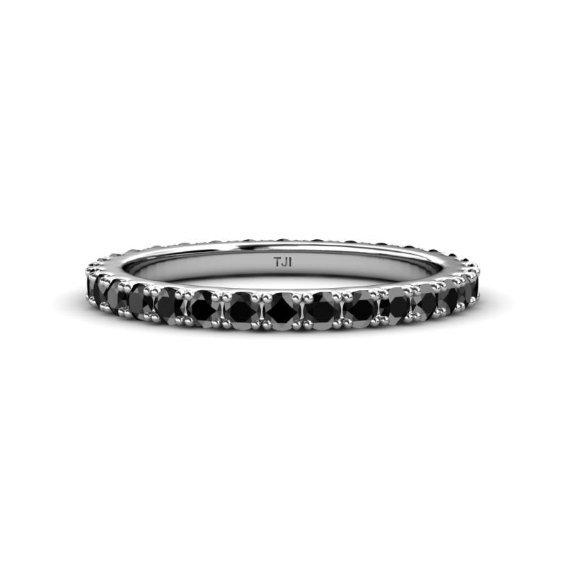Lara 2.70 mm Black Diamond Eternity Band 