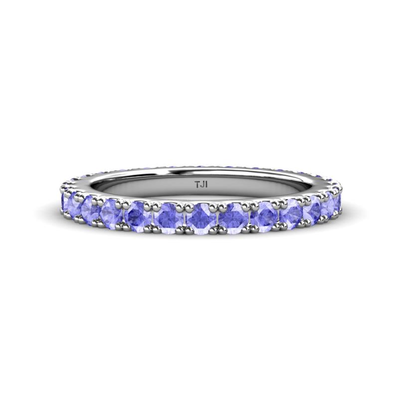 Lara 3.00 mm Tanzanite Eternity Band 