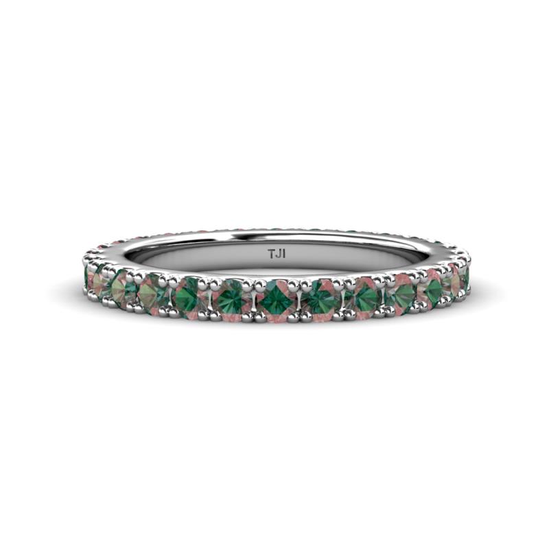 Lara 3.00 mm Lab Created Alexandrite Eternity Band 