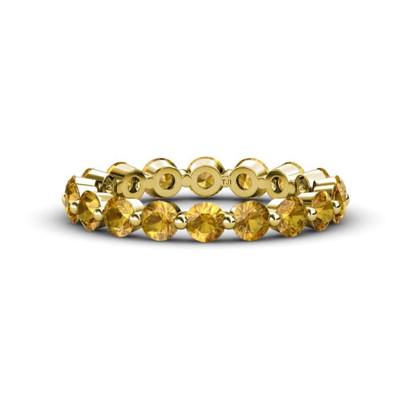 Valerie 3.50 mm Citrine Eternity Band 