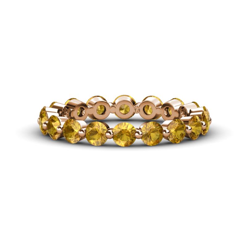 Valerie 3.50 mm Citrine Eternity Band 