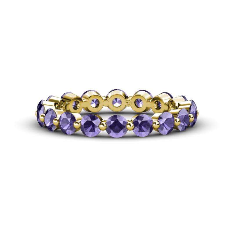 Valerie 3.50 mm Iolite Eternity Band 