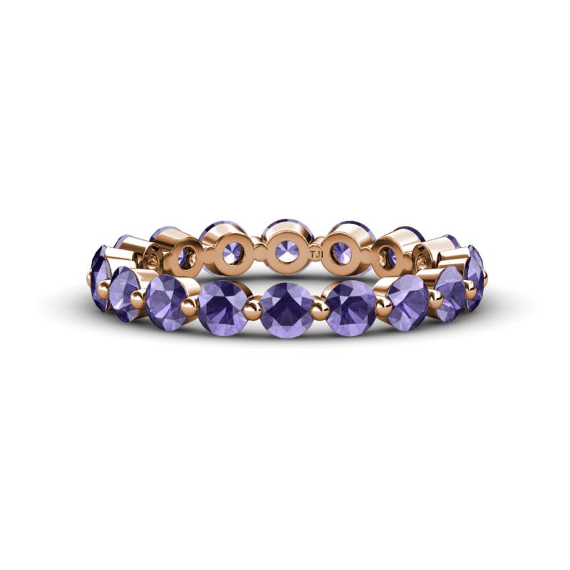 Valerie 3.50 mm Iolite Eternity Band 