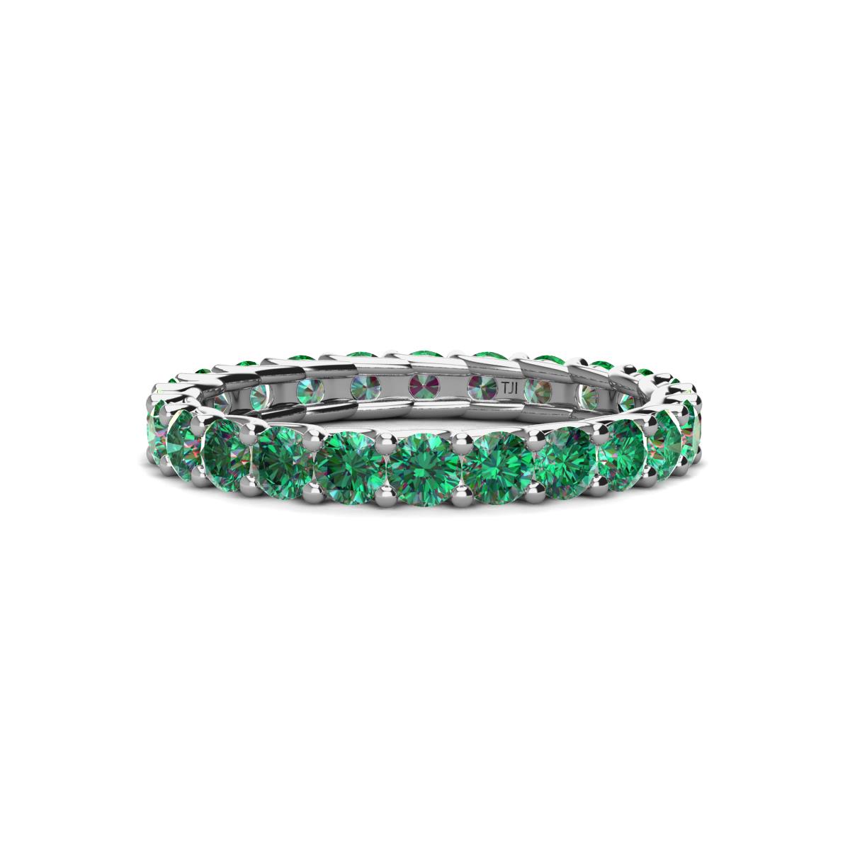 Laida 3.00 mm Lab Created Alexandrite Eternity Band 