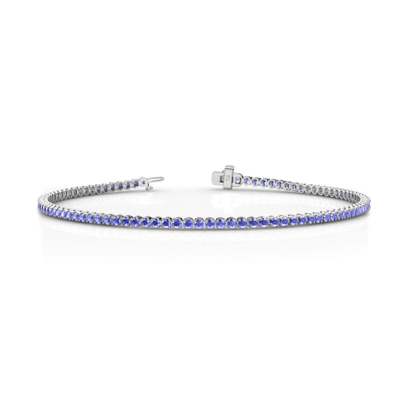 Izarra 2.00 mm Tanzanite Eternity Tennis Bracelet 