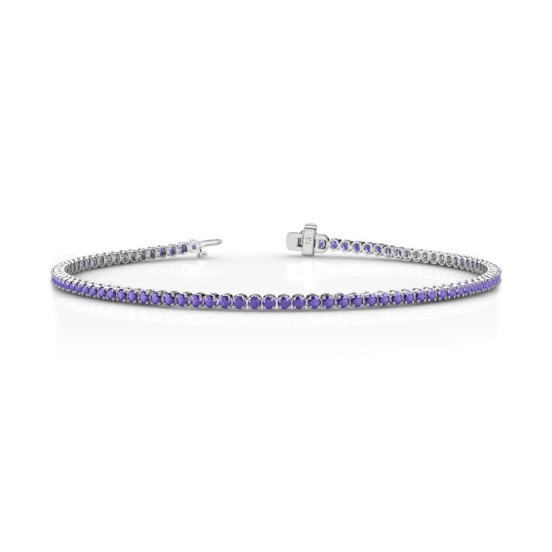 Izarra 2.00 mm Iolite Eternity Tennis Bracelet 