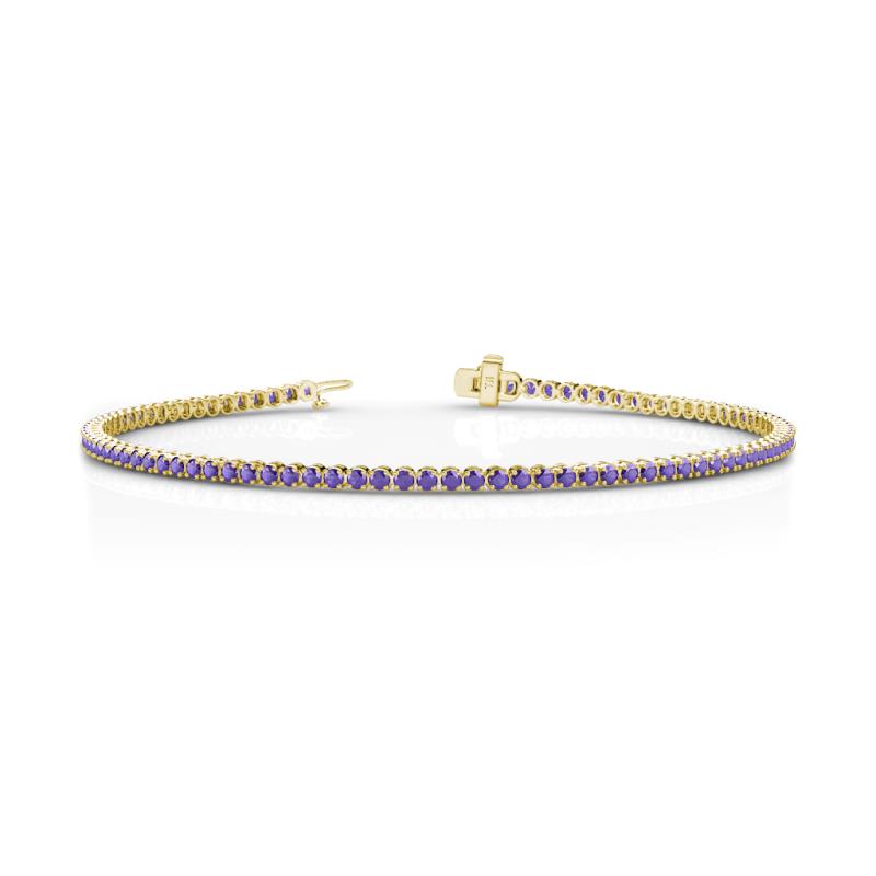 Izarra 2.00 mm Iolite Eternity Tennis Bracelet 