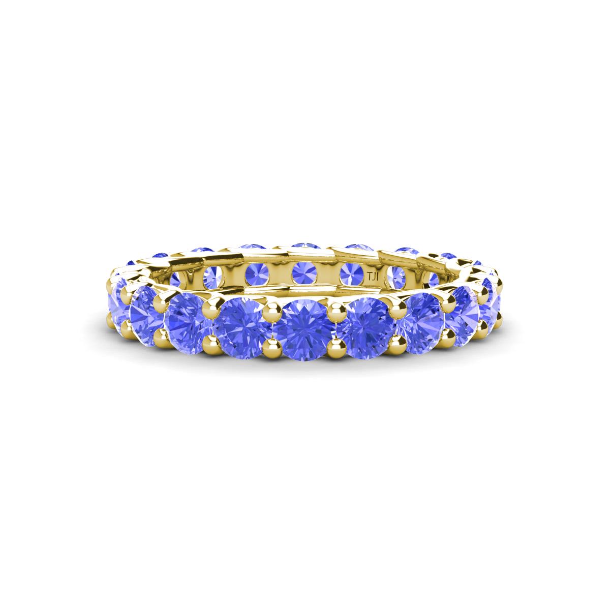Laida 3.40 mm Tanzanite Eternity Band 
