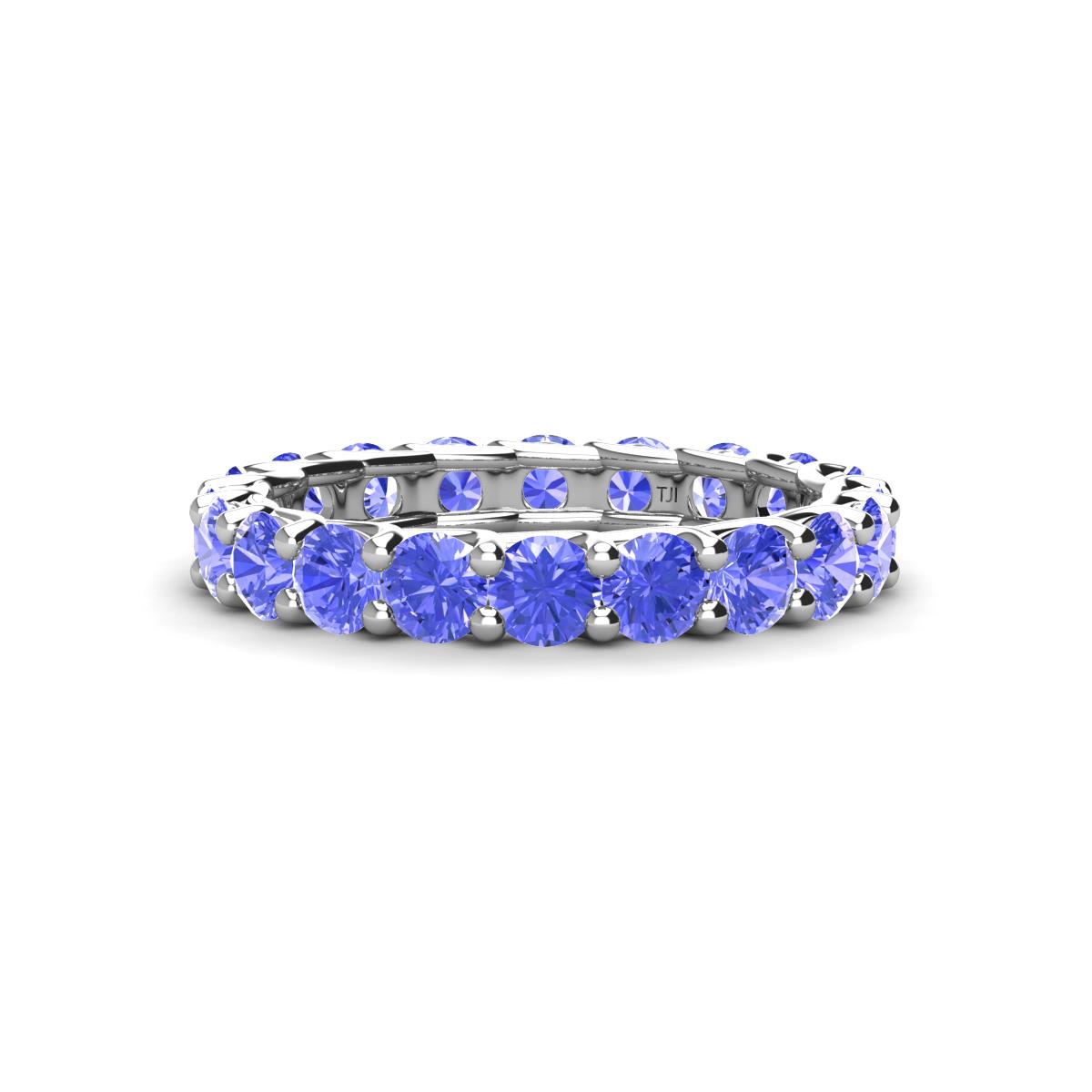 Laida 3.40 mm Tanzanite Eternity Band 