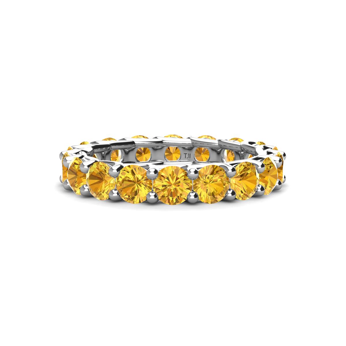 Laida 3.80 mm Citrine Eternity Band 